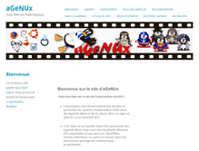 Tablet Screenshot of agenux.org